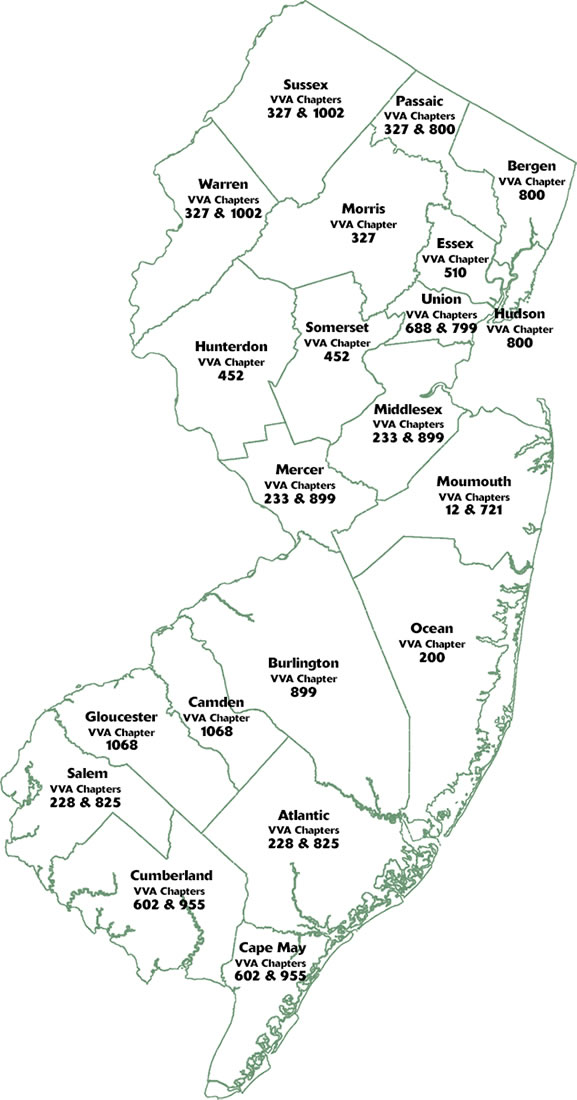 NJ Chapter Locations